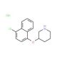 3-[(4-Chloro-1-naphthyl)oxy]piperidine hydrochloride - chemical structure image