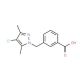3-[(4-Chloro-3,5-dimethyl-1H-pyrazol-1-yl)methyl]-benzoic acid - chemical structure image