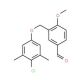 3-[(4-Chloro-3,5-dimethylphenoxy)methyl]-4-methoxybenzaldehyde - chemical structure image