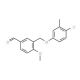 3-[(4-Chloro-3-methylphenoxy)methyl]-4-methoxybenzaldehyde - chemical structure image