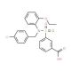 3-{[(4-chlorobenzyl)(2-ethoxyphenyl)amino]sulfonyl}benzoic acid - chemical structure image
