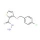 3-[(4-Chlorobenzyl)oxy]-2-thiophenecarbohydrazide - chemical structure image
