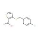 3-[(4-Chlorobenzyl)sulfanyl]-2-thiophenecarboxylic acid - chemical structure image