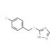 3-[(4-Chlorobenzyl)thio]-1H-1,2,4-triazole (CAS 134796-34-2) - chemical structure image