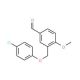 3-[(4-Chlorophenoxy)methyl]-4-methoxybenzaldehyde - chemical structure image