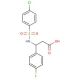 3-{[(4-chlorophenyl)sulfonyl]amino}-3-(4-fluorophenyl)propanoic acid - chemical structure image