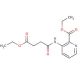 3-[(4-Ethoxy-1,4-dioxobutyl)amino]-2-pyridinecarboxylic Acid Ethyl Ester (CAS 676596-61-5) - chemical structure image
