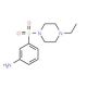 3-[(4-ethylpiperazin-1-yl)sulfonyl]aniline - chemical structure image