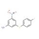 3-[(4-Fluorophenyl)thio]-5-nitroaniline - chemical structure image