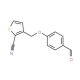 3-[(4-Formylphenoxy)methyl]thiophene-2-carbonitrile (CAS 256471-05-3) - chemical structure image