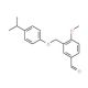3-[(4-Isopropylphenoxy)methyl]-4-methoxybenzaldehyde - chemical structure image