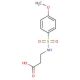3-{[(4-methoxyphenyl)sulfonyl]amino}propanoic acid - chemical structure image