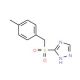 3-[(4-Methylbenzyl)sulfonyl]-1H-1,2,4-triazole (CAS 338393-13-8) - chemical structure image