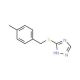 3-[(4-Methylbenzyl)thio]-1H-1,2,4-triazole (CAS 302804-66-6) - chemical structure image
