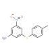3-[(4-Methylphenyl)thio]-5-nitroaniline - chemical structure image