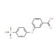 3-[(4-Methylsulfonyl)phenoxy]benzoic acid - chemical structure image
