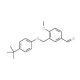 3-[(4-tert-Butylphenoxy)methyl]-4-methoxybenzaldehyde - chemical structure image