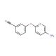 3-[(5-aminopyridin-2-yl)oxy]benzonitrile - chemical structure image