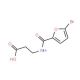 3-[(5-Bromo-furan-2-carbonyl)-amino]-propionic acid - chemical structure image