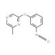 3-[(6-Methylpyrazin-2-yl)oxy]phenyl isocyanate (CAS 921938-94-5) - chemical structure image