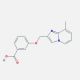 3-[(8-methylimidazo[1,2-a]pyridin-2-yl)methoxy]benzoic acid - chemical structure image