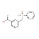 3-[(benzenesulfonyl)methyl]benzoic acid - chemical structure image