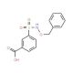3-{[(benzyloxy)amino]sulfonyl}benzoic acid - chemical structure image
