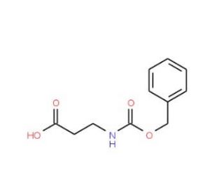 3-{[(benzyloxy)carbonyl]amino}propanoic acid (CAS 2304-94-1) - chemical structure image