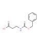 3-{[(benzyloxy)carbonyl]amino}propanoic acid (CAS 2304-94-1) - chemical structure image