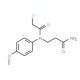 3-[(chloroacetyl)(4-methoxyphenyl)amino]propanamide - chemical structure image