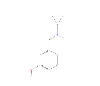 3-[(cyclopropylamino)methyl]phenol - chemical structure image