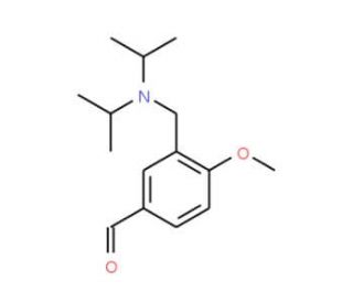 3-[(Diisopropylamino)methyl]-4-methoxybenzaldehyde - chemical structure image