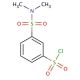 3-[(dimethylamino)sulfonyl]benzenesulfonyl chloride (CAS 197891-83-1) - chemical structure image
