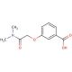 3-[(dimethylcarbamoyl)methoxy]benzoic acid (CAS 926259-55-4) - chemical structure image