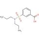3-[(dipropylamino)sulfonyl]benzoic acid - chemical structure image