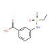 3-[(ethylsulfonyl)amino]benzoic acid (CAS 117292-19-0) - chemical structure image