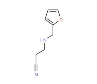 3-[(Fur-2-ylmethyl)amino]propanenitrile (CAS 6788-68-7) - chemical structure image