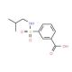 3-[(isobutylamino)sulfonyl]benzoic acid - chemical structure image