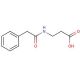 3-[(phenylacetyl)amino]propanoic acid - chemical structure image