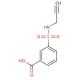 3-[(prop-2-ynylamino)sulfonyl]benzoic acid - chemical structure image