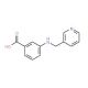 3-[(Pyridin-3-ylmethyl)-amino]-benzoic acid - chemical structure image