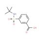 3-[(tert-butylamino)sulfonyl]benzoic acid - chemical structure image