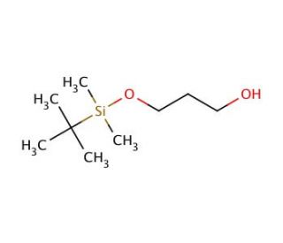 3-[(tert-Butyldimethylsilyl)oxy]-1-propanol (CAS 73842-99-6) - chemical structure image