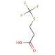 3-[(trifluoromethyl)thio]propanoic acid - chemical structure image