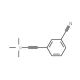 3-[(Trimethylsilyl)ethynyl]benzonitrile (CAS 190771-22-3) - chemical structure image