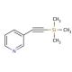 3-[(Trimethylsilyl)ethynyl]pyridine (CAS 80673-00-3) - chemical structure image