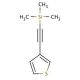 3-[(Trimethylsilyl)ethynyl]thiophene (CAS 130995-13-0) - chemical structure image