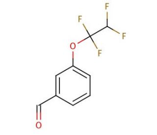 3-(1,1,2,2-Tetrafluoroethoxy)benzaldehyde (CAS 35295-35-3) - chemical structure image