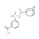 3-({[1-(1-adamantyl)ethyl]amino}sulfonyl)benzoic acid - chemical structure image