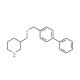 3-[([1,1′-Biphenyl]-4-ylmethoxy)methyl]piperidine - chemical structure image